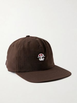 Embroidered Nylon-Taslan Baseball Cap