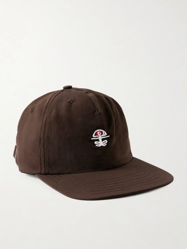 Embroidered Nylon-Taslan Baseball Cap Embroidered Nylon-Taslan Baseball Cap