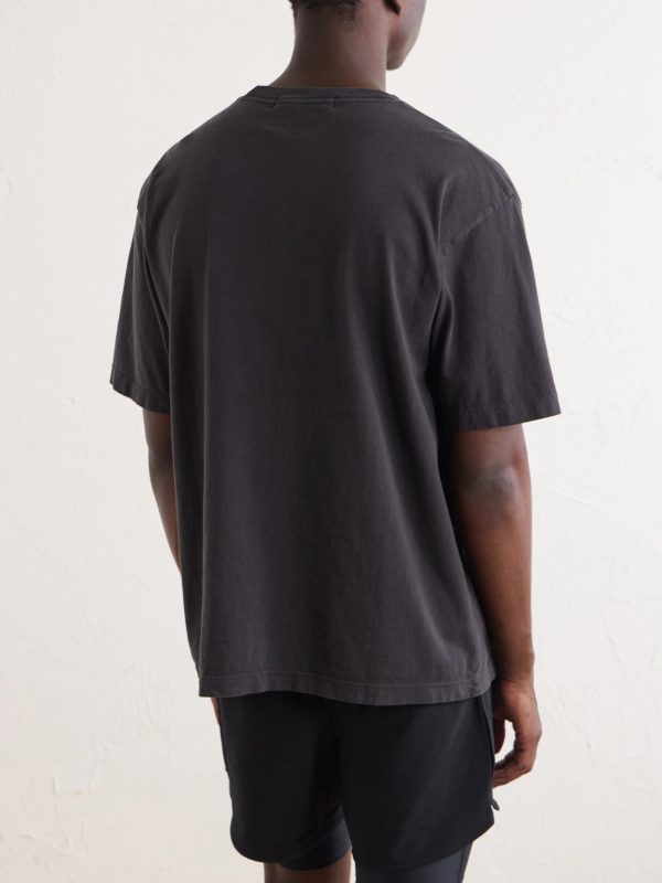 California Printed Cotton-Jersey T-Shirt - BK