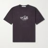 California Printed Cotton-Jersey T-Shirt