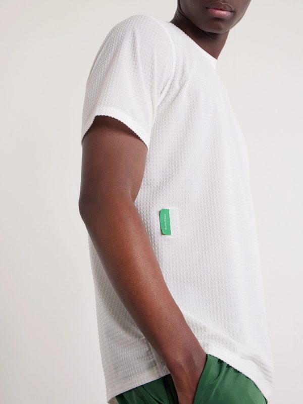 Performance Lab Textured Stretch-Jersey T-Shirt - CU