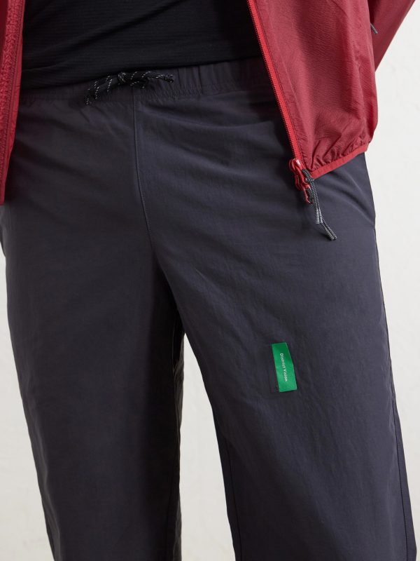 Tussar Straight-Leg Nylon Trousers - CU