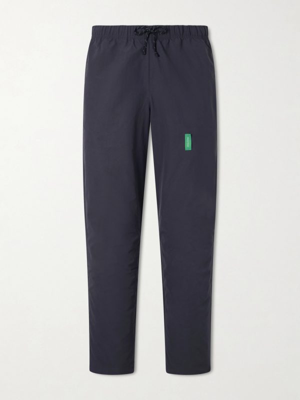 Tussar Straight-Leg Nylon Trousers