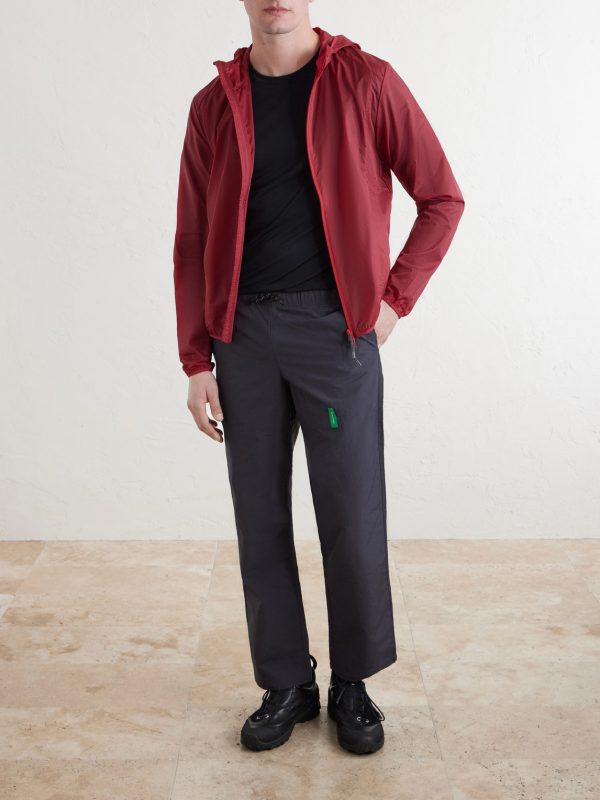 Tussar Straight-Leg Nylon Trousers - OU