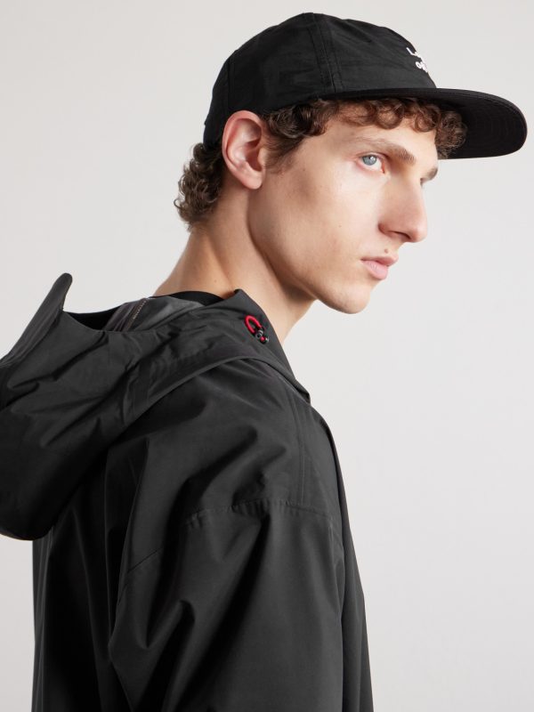Embroidered Nylon-Taslan Baseball Cap - OU Embroidered Nylon-Taslan Baseball Cap - OU