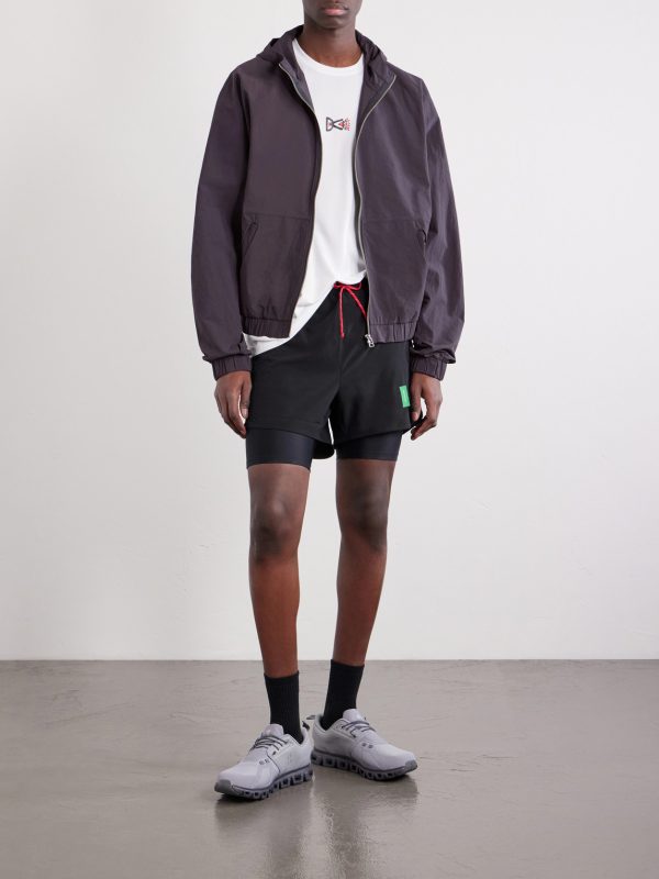 Taslan Logo-Appliquéd Nylon Jacket - OU Taslan Logo-Appliquéd Nylon Jacket - OU