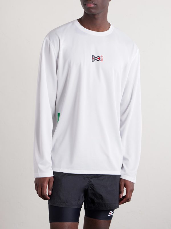 Logo-Printed Mesh T-Shirt - FR