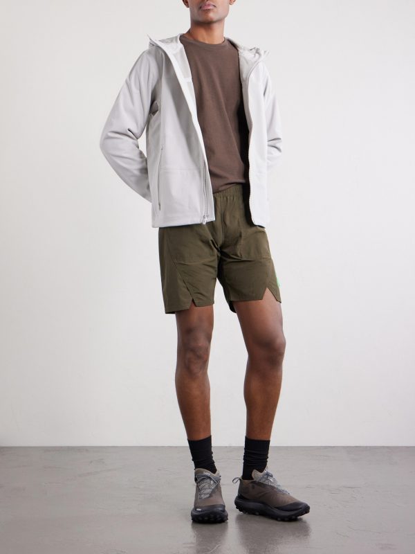 Taslan Straight-Leg Nylon Shorts - OU Taslan Straight-Leg Nylon Shorts - OU