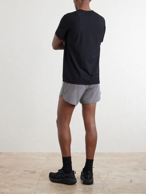 Performance Lab Textured Stretch-Jersey T-Shirt - BK Performance Lab Textured Stretch-Jersey T-Shirt - BK