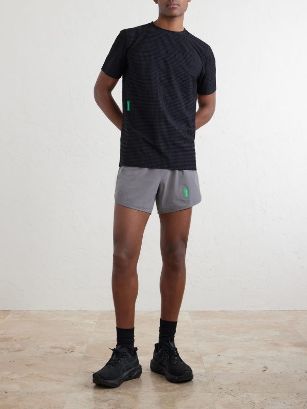 Performance Lab Textured Stretch-Jersey T-Shirt - OU Performance Lab Textured Stretch-Jersey T-Shirt - OU