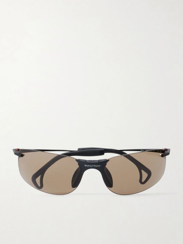 Mami Vantage D-Frame Titanium Sunglasses