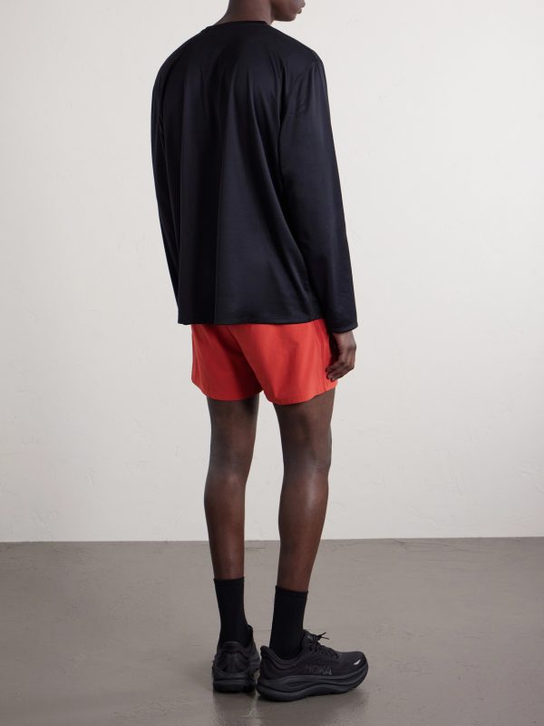 Logo-Printed Mesh T-Shirt - BK Logo-Printed Mesh T-Shirt - BK