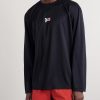 Logo-Printed Mesh T-Shirt - FR Logo-Printed Mesh T-Shirt - FR