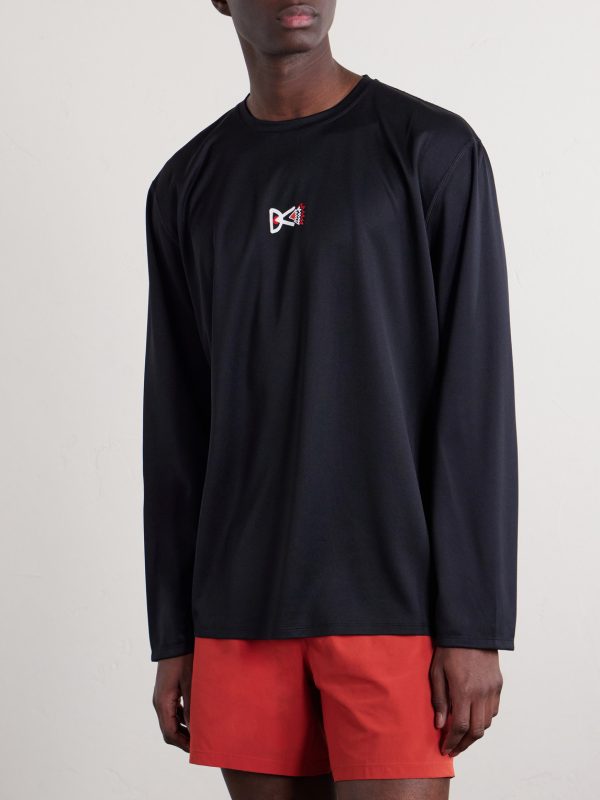 Logo-Printed Mesh T-Shirt - FR Logo-Printed Mesh T-Shirt - FR