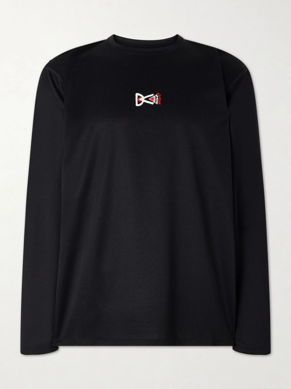 Logo-Printed Mesh T-Shirt Logo-Printed Mesh T-Shirt