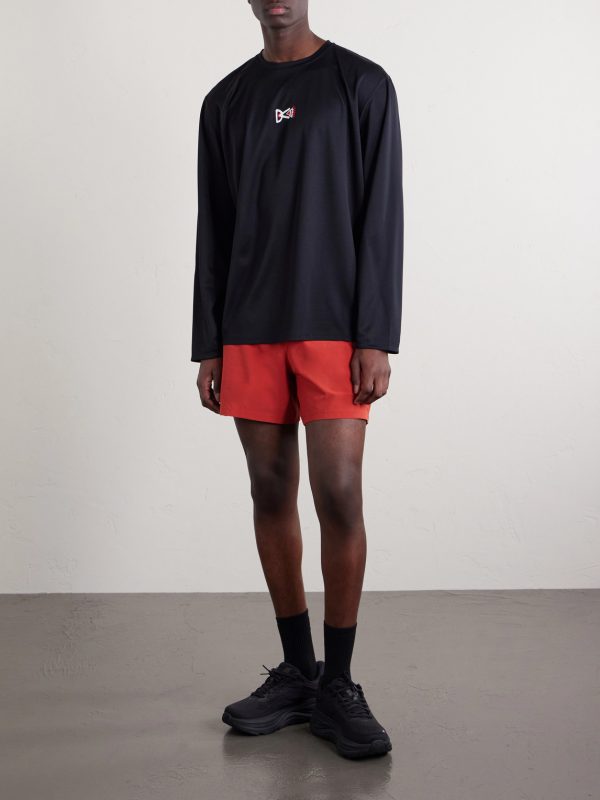 Logo-Printed Mesh T-Shirt - OU Logo-Printed Mesh T-Shirt - OU