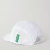 Logo-Appliquéd Panelled Shell and Mesh Cap - BK Logo-Appliquéd Panelled Shell and Mesh Cap - BK