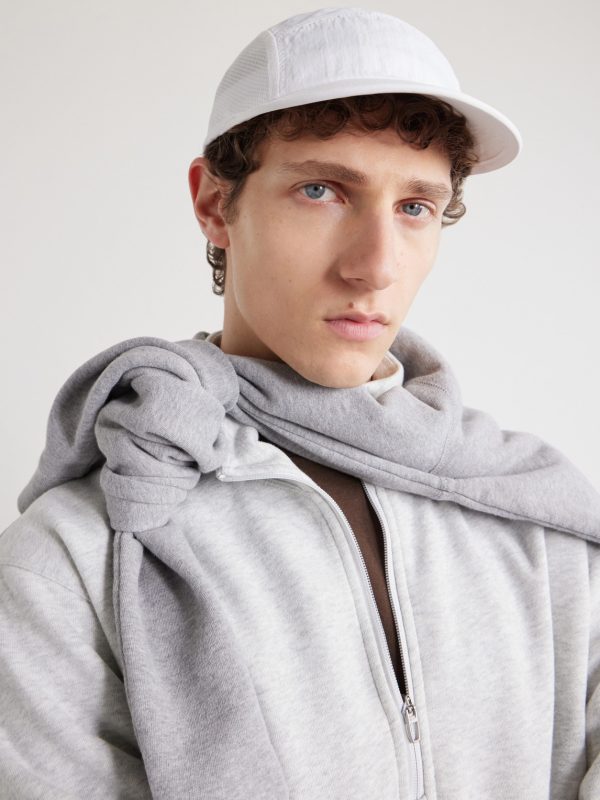 Logo-Appliquéd Panelled Shell and Mesh Cap - FR Logo-Appliquéd Panelled Shell and Mesh Cap - FR