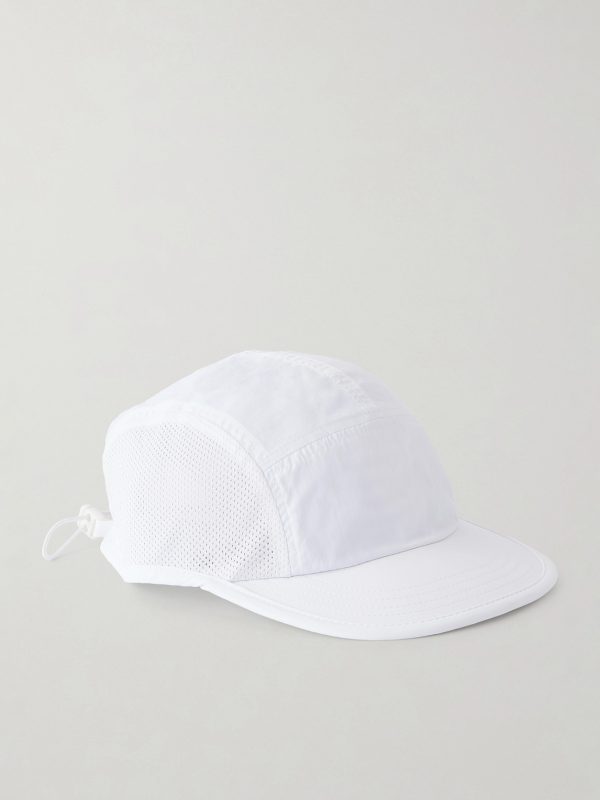 Logo-Appliquéd Panelled Shell and Mesh Cap Logo-Appliquéd Panelled Shell and Mesh Cap