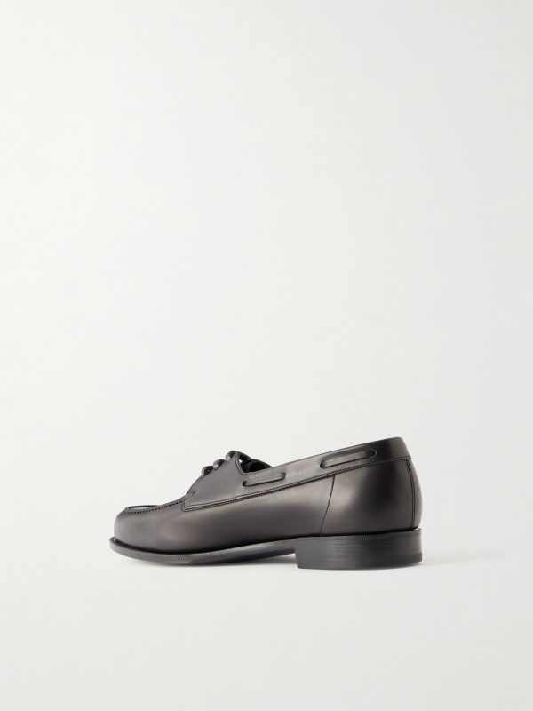 Saltash Leather Boat Shoes - BK Saltash Leather Boat Shoes - BK