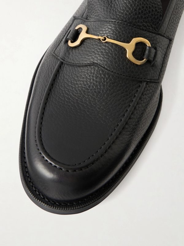 Putney Horsebit-Embellished Full-Grain Leather Loafers - CU