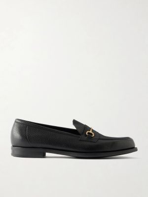 Putney Horsebit-Embellished Full-Grain Leather Loafers