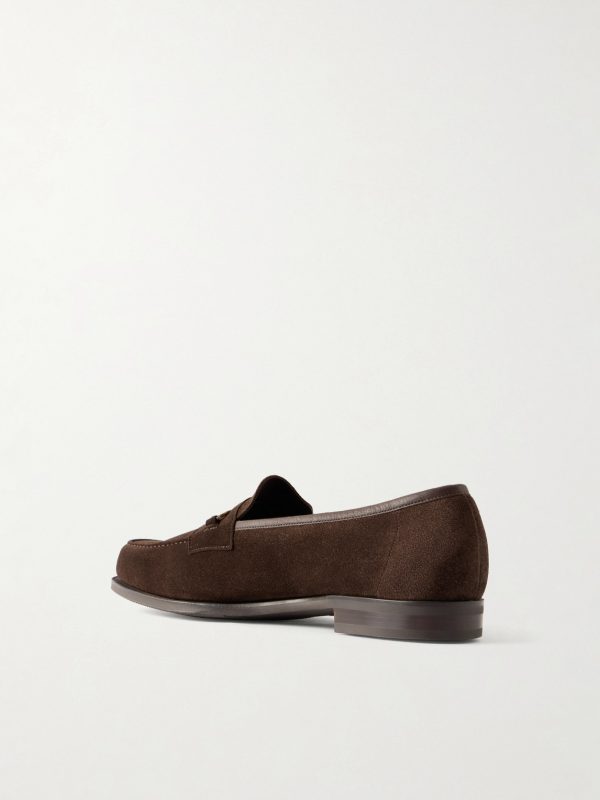 Putney Horsebit-Embellished Suede Loafers - BK Putney Horsebit-Embellished Suede Loafers - BK