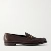 Putney Horsebit-Embellished Full-Grain Leather Loafers