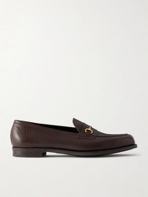 Putney Horsebit-Embellished Full-Grain Leather Loafers