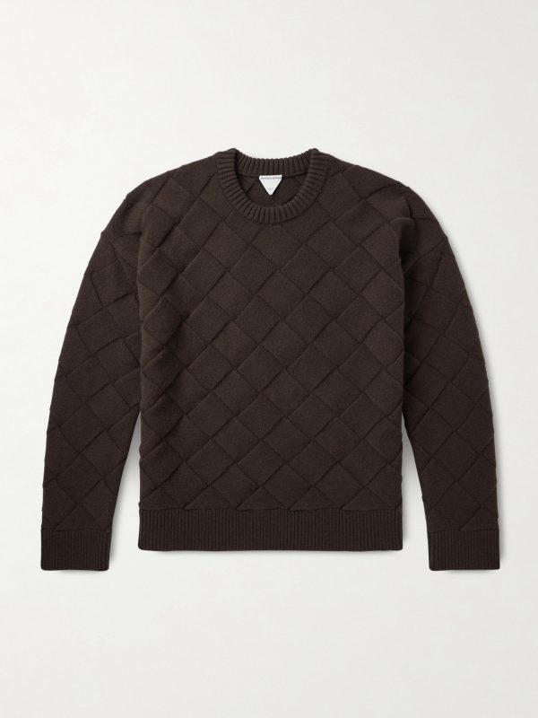 Intrecciato Wool-Blend Sweater Intrecciato Wool-Blend Sweater