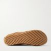 Orbit Leather and Shell-Trimmed Suede Sneakers - E1 Orbit Leather and Shell-Trimmed Suede Sneakers - E1
