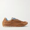 Orbit Leather and Shell-Trimmed Suede Sneakers Orbit Leather and Shell-Trimmed Suede Sneakers