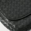 Intrecciato Leather Messenger Bag - CU Intrecciato Leather Messenger Bag - CU