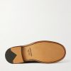 James Woven Leather Penny Loafers - E1