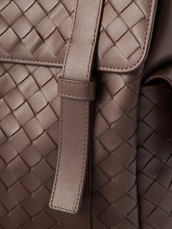 Intrecciato Leather Backpack - CU Intrecciato Leather Backpack - CU