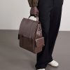 Intrecciato Leather Backpack - E2 Intrecciato Leather Backpack - E2