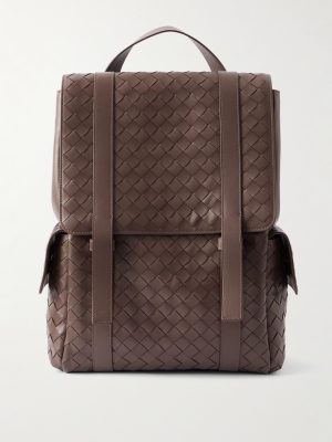 Intrecciato Leather Backpack Intrecciato Leather Backpack