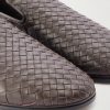Sunday Intrecciato Leather Slippers - CU Sunday Intrecciato Leather Slippers - CU