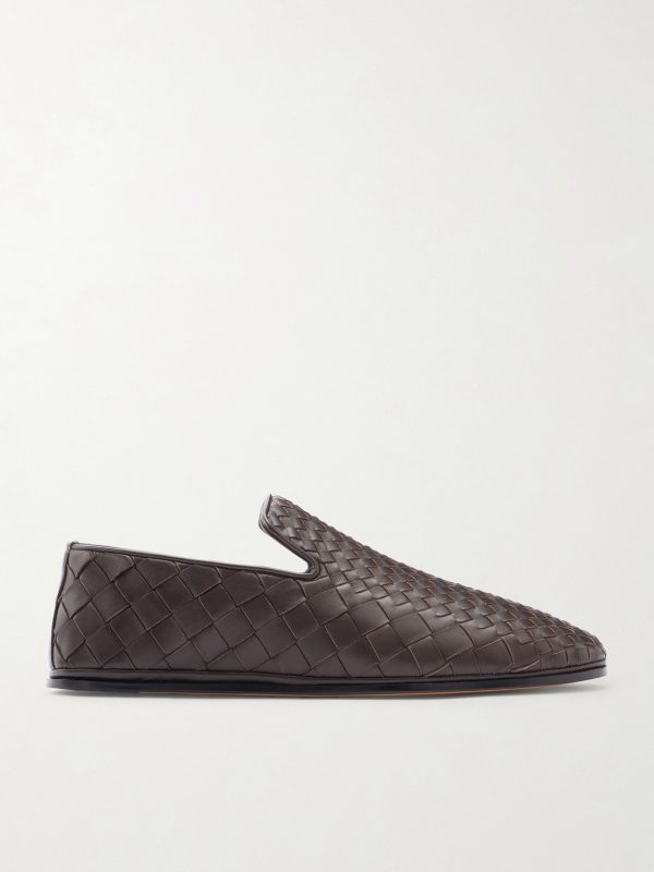Sunday Intrecciato Leather Slippers Sunday Intrecciato Leather Slippers