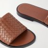 Intrecciato Leather Sandals - CU Intrecciato Leather Sandals - CU