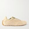 Orbit Leather and Shell-Trimmed Suede Sneakers Orbit Leather and Shell-Trimmed Suede Sneakers
