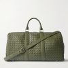 Intrecciato Leather Weekend Bag Intrecciato Leather Weekend Bag