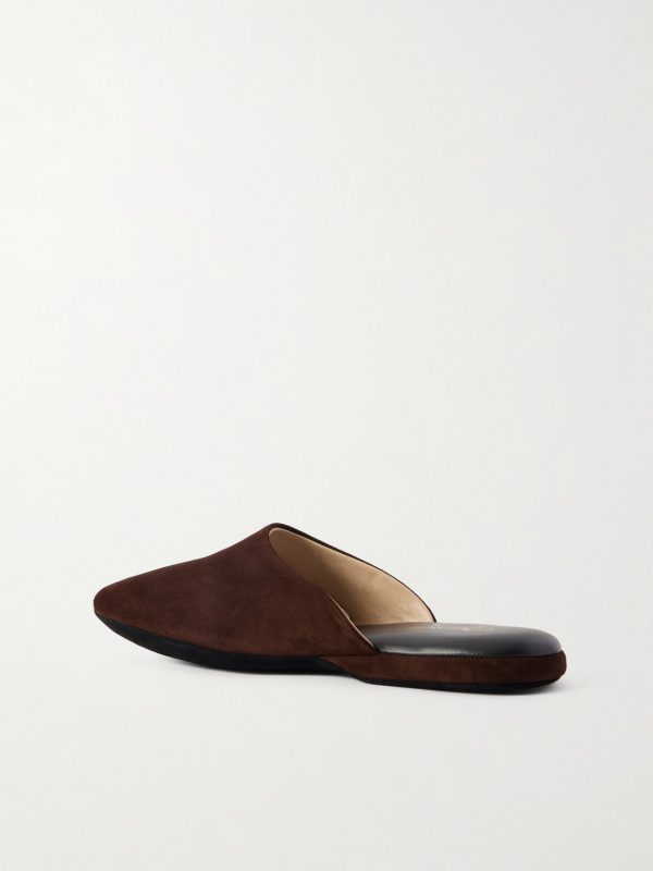 Suede Slippers - BK