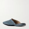 Suede Slippers - BK