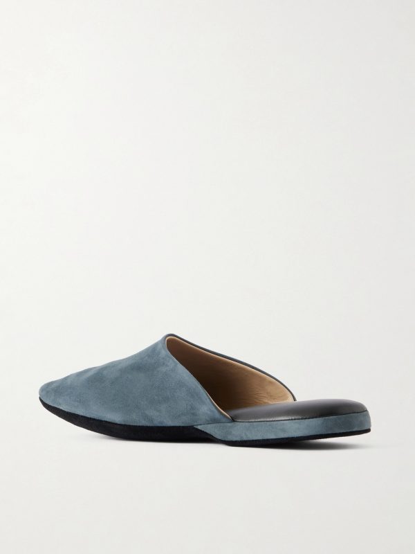 Suede Slippers - BK