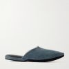 Suede Slippers