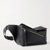 Puzzle Edge Small Full-Grain Leather Belt Bag Puzzle Edge Small Full-Grain Leather Belt Bag