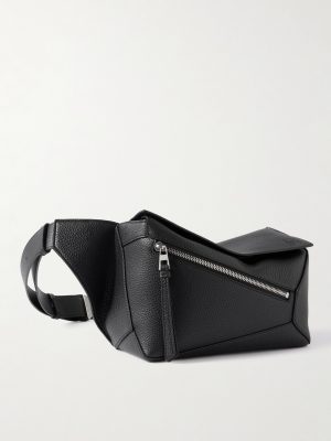Puzzle Edge Small Full-Grain Leather Belt Bag Puzzle Edge Small Full-Grain Leather Belt Bag