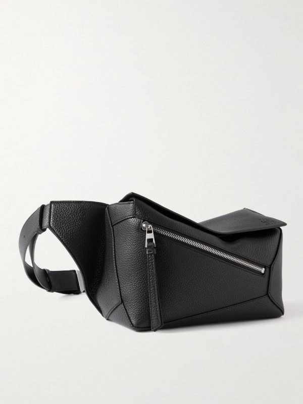 Puzzle Edge Small Full-Grain Leather Belt Bag Puzzle Edge Small Full-Grain Leather Belt Bag