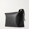 Cubi Leather Messenger Bag - BK Cubi Leather Messenger Bag - BK